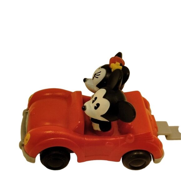 Walt Disney World Mickey Minnie Mouse Runaway Railway Toy Car McDonalds 2022 - Picture 2 of 7